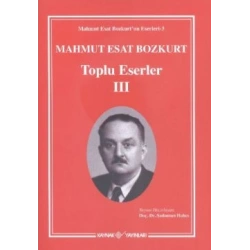 Mahmut Esat Bozkurt Toplu Eserler 3