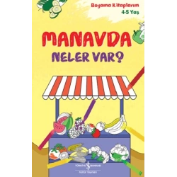Manavda Neler Var?  – Boyama Kitaplarım 4-5 Yaş