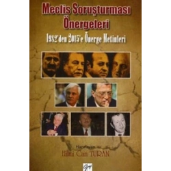Meclis Soruşturması Önergeleri