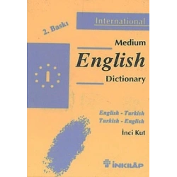 Medium English Dictionary English - Turkish Turkish - English