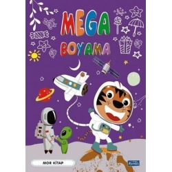 Mega Boyama - Mor Kitap