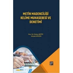 Metin Madenciliği Kelime Muhasebesi ve Denetimi