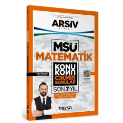 MSÜ MATEMATİK Konu Konu ÇIKMIŞ SORULAR Son 7 Yıl