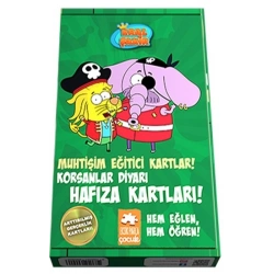 Muhtişim Eğitici Kartlar! - Korsanlar Diyarı Hafıza Kartları!