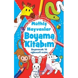 Müthiş Hayvanlar  Boyama Kitabım