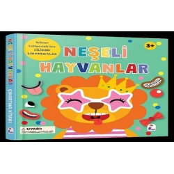 Neşeli Hayvanlar - Silikon Çıkartmalı
