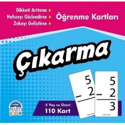 Öğrenme Kartları - Çıkarma