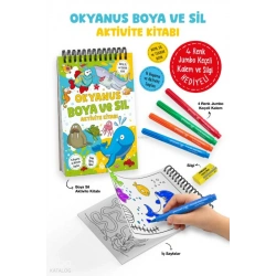 Okyanus – Boya ve Sil Aktivite Kitabı