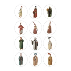 Osmanlılar Sticker  (12’li)