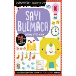 Oynuyorum Öğreniyorum – Sayı Bulmaca Çıkartmalı Aktivite Kitabım