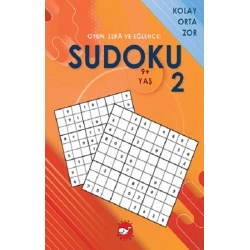 Oyun, Zeka Ve  Eğlence- Sudoku 2 Kolay, Orta, Zor 9+ Yaş