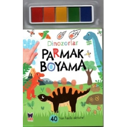 Parmak Boyama-Dinozorlar