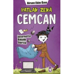 Patlak Zeka Cemcan - İnternette Başım Dertte (Fleksi Cilt)