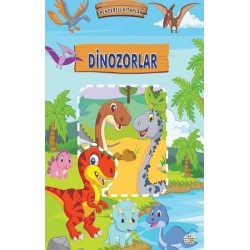 Pencereli Kitaplar Dinozorlar (Sıvama Cilt)