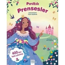 Pırıltılı Prensesler – Çıkartmalarla Giysi Giydirme