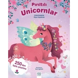 Pırıltılı Unicornlar – Çıkartmalarla Giysi Giydirme
