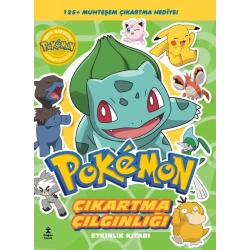 Pokemon - Bulbasaur Çıkartma Çılgınlığı Etkinlik Kitabı