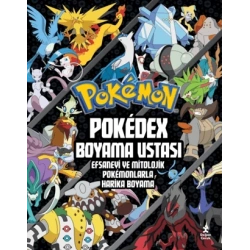 Pokémon - Pokédex Boyama Ustası Efsanevi ve Mitolojik Pokémonlarla Harika Boyama