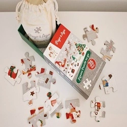 Puyo&Aya Jigsaw Puzzle to go Winter Wonderland