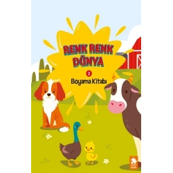 Renk Renk Dünya Boyama Kitabı - 2