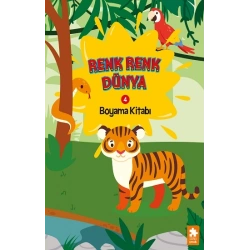 Renk Renk Dünya Boyama Kitabı - 4