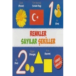 Renkler - Sayılar - Şekiller / Türkçe-İngilizce