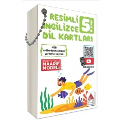Resimli İngilizce Dil Kartları 5. Sınıf