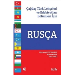 Rusça-Çağdaş Türk Lehçeleri ve Edebiyatları Bölümleri için