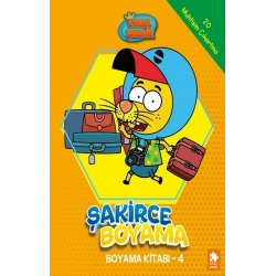 Şakirce Boyama Kitabı - 4 - Kral Şakir