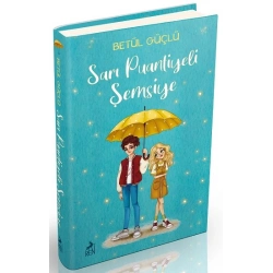Sarı Puantiyeli Şemsiye (Ciltli)