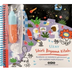 Sihirli Boyama Kitabı – Uzay (Ciltli)