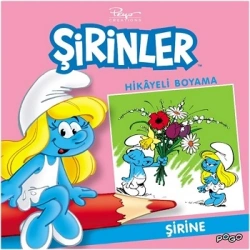 Şirine Hikayeli Boyama - Şirinler