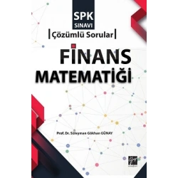 SPK Sınavı Finans Matematiği Çözümlü Sorular