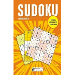 Sudoku Turuncu Kitap - Üç Farklı Zorluk Seviyesi 159 Bulmaca