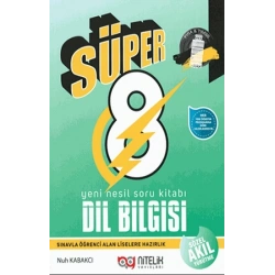 Süper 8. Sınıf Yeni Nesil Dil Bilgisi Soru Kitabı