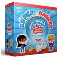Süper Dahiler Çarpım Tablosu 1  (2x’den 5x’e)