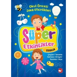 Süper Etkinlikler Çizgiler - Okul Öncesi Zeka Etkinlikleri