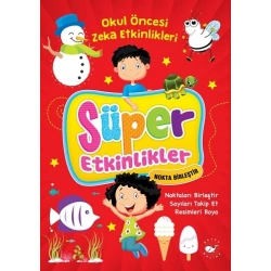 Süper Etkinlikler Nokta Birleştir - Okul Öncesi Zeka Etkinlikleri