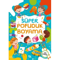 Süper Pofuduk Boyama Kitabı