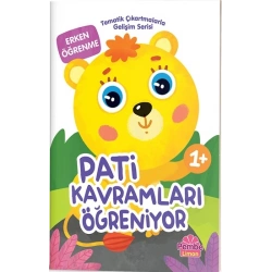 Tematik Çıkartmalarla Gelişim Serisi - Pati Kavramları Öğreniyor