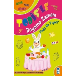 Todiş Ne Yiyor- Todişle Boyama Zamanı