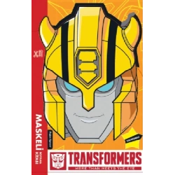 Transformers Maskeli Boyama Kitabı