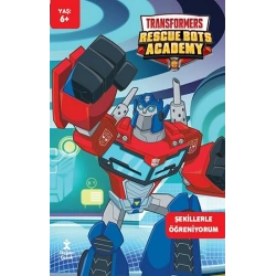 Transformers Rescue Bots Academy Şekillerle Öğreniyorum Faaliyet Kitabı
