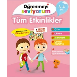 Tüm Etkinlikler - Öğrenmeyi Seviyorum 3-4 Yaş