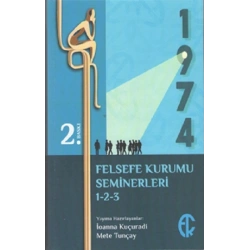 Türkiye Felsefe Kurumu Seminerleri 1-2-3