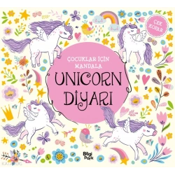 Unicorn Diyarı;Çocuklar İçin Mandala