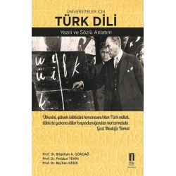 Üniversiteler İçin Türk Dili Yazılı ve Sözlü Anlatım