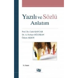 Yazılı ve Sözlü Anlatım