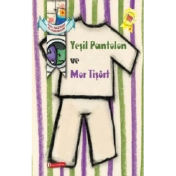 Yeşil Pantolon ve Mor Tişört