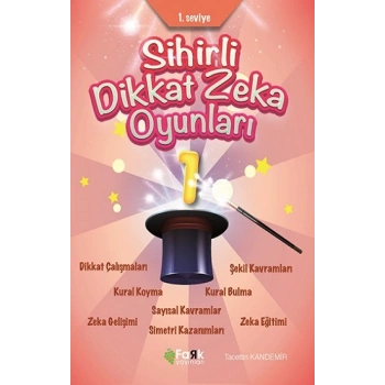 1.Seviye - Sihirli Dikkat Zeka Oyunları 1 (İlkokul)